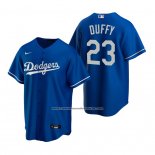 Camiseta Beisbol Hombre Los Angeles Dodgers Danny Duffy Replica Alterno Azul
