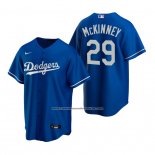Camiseta Beisbol Hombre Los Angeles Dodgers Billy Mckinney Replica Alterno Azul