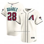 Camiseta Beisbol Hombre Arizona Diamondbacks Eugenio Suarez Primera Limited Crema