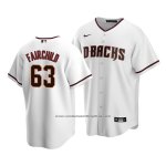 Camiseta Beisbol Hombre Arizona Diamondbacks Stuart Fairchild Replica Blanco Camiseta Beisbol Hombre Arizona Diamondbacks Stuart Fairchild Replica Blanco