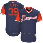 Camiseta Beisbol Hombre Atlanta Braves 2017 Little League World Series 39 Sam Freeman Azul Camiseta Beisbol Hombre Atlanta Braves 2017 Little League World Series 39 Sam Freeman Azul