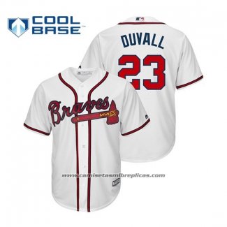 Camiseta Beisbol Hombre Atlanta Braves Adam Duvall Cool Base Primera Blanco