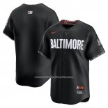 Camiseta Beisbol Hombre Baltimore Orioles 2025 City Connect Limited Negro