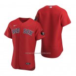 Camiseta Beisbol Hombre Boston Red Sox Autentico Rojo