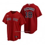 Camiseta Beisbol Hombre Boston Red Sox Kyle Schwarber Replica Alterno Rojo