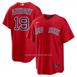 Camiseta Beisbol Hombre Boston Red Sox Roman Anthony Alterno Replica Rojo1