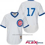 Camiseta Beisbol Hombre Chicago Cubs 17 Kris Bryant Flex Base Autentico Collection