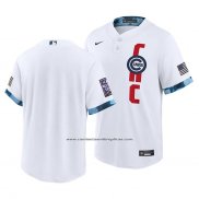 Camiseta Beisbol Hombre Chicago Cubs 2021 All Star Replica Blanco