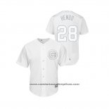 Camiseta Beisbol Hombre Chicago Cubs Kyle Hendricks 2019 Players Weekend Hendo Replica Blanco