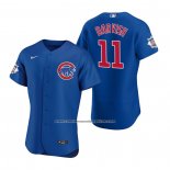 Camiseta Beisbol Hombre Chicago Cubs Yu Darvish Autentico 2020 Alterno Azul