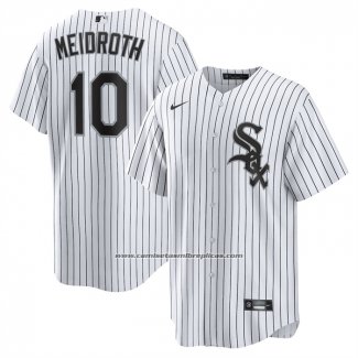 Camiseta Beisbol Hombre Chicago White Sox Chase Meidroth Primera Replica Blanco