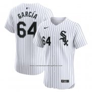 Camiseta Beisbol Hombre Chicago White Sox Deivi Garcia Primera Elite Blanco