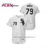 Camiseta Beisbol Hombre Chicago White Sox Jose Abreu Flex Base Blanco Negro