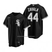 Camiseta Beisbol Hombre Chicago White Sox Seby Zavala Replica Alterno Negro