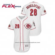 Camiseta Beisbol Hombre Cincinnati Reds Anthony Desclafani Flex Base Blanco