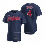 Camiseta Beisbol Hombre Cleveland Indians Bradley Zimmer Autentico Alterno 2020 Azul Camiseta Beisbol Hombre Cleveland Indians Bradley Zimmer Autentico Alterno 2020 Azul