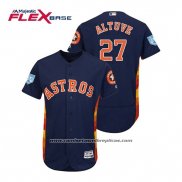 Camiseta Beisbol Hombre Houston Astros Jose Altuve Flex Base Entrenamiento de Primavera 2019 Azul