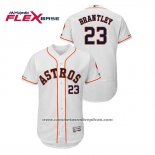 Camiseta Beisbol Hombre Houston Astros Michael Brantley Flex Base Blanco