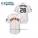 Camiseta Beisbol Hombre Houston Astros Robinson Chirinos Cool Base Blanco