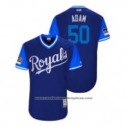 Camiseta Beisbol Hombre Kansas City Royals Jason Adam 2018 LLWS Players Weekend Adam Azul