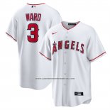 Camiseta Beisbol Hombre Los Angeles Angels Taylor Ward Primera Replica Blanco