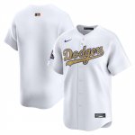 Camiseta Beisbol Hombre Los Angeles Dodgers 2025 Gold Collection Limited Blanco