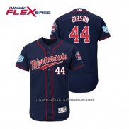 Camiseta Beisbol Hombre Minnesota Twins Kyle Gibson Flex Base Entrenamiento de Primavera 2019 Azul