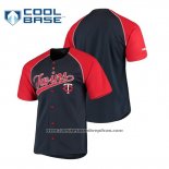 Camiseta Beisbol Hombre Minnesota Twins Personalizada Stitches Azul Rojo