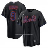 Camiseta Beisbol Hombre New York Mets Brandon Nimmo Alterno Replica Negro