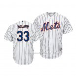 Camiseta Beisbol Hombre New York Mets White James Mccann Cool Base Cool Base