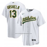 Camiseta Beisbol Hombre Oakland Athletics Gio Urshela Primera Replica Blanco