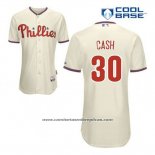Camiseta Beisbol Hombre Philadelphia Phillies Dave Cash 30 Crema Alterno Cool Base