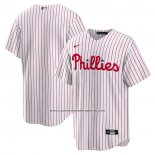Camiseta Beisbol Hombre Philadelphia Phillies Primera Replica Big & Tall Blanco