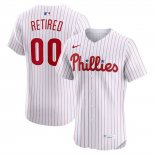 Camiseta Beisbol Hombre Philadelphia Phillies Retired Roster Elite Replica Blanco