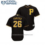Camiseta Beisbol Hombre Pittsburgh Pirates Adam Frazier Cool Base Alterno Negro