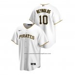 Camiseta Beisbol Hombre Pittsburgh Pirates Bryan Reynolds Replica Primera Blanco