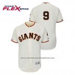Camiseta Beisbol Hombre San Francisco Giants Brandon Belt Autentico Flex Base Crema