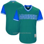 Camiseta Beisbol Hombre Seattle Mariners Players Weekend 2017 Personalizada Verde