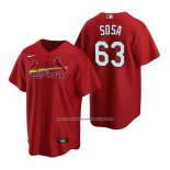 Camiseta Beisbol Hombre St. Louis Cardinals Adam Wainwright 50 Rojo Cool Base