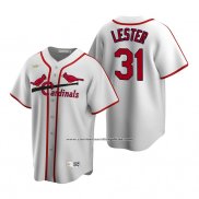 Camiseta Beisbol Hombre St. Louis Cardinals Jack Flaherty 150th Aniversario Patch Autentico Flex Base Gris