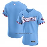 Camiseta Beisbol Hombre Texas Rangers Alterno Elite Azul