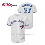 Camiseta Beisbol Hombre Toronto Blue Jays Vladimir Guerrero Jr. Flex Base Autentico Collection Primera Blanco