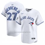 Camiseta Beisbol Hombre Toronto Blue Jays Vladimir Guerrero Jr Primera Limited Blanco