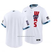 Camiseta Beisbol Hombre Washington Nationals 2021 All Star Replica Blanco