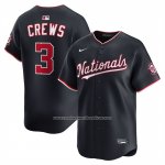 Camiseta Beisbol Hombre Washington Nationals Dylan Crews Alterno Limited Azul