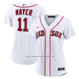 Camiseta Beisbol Mujer Boston Red Sox Marcelo Mayer Primera Replica Blanco