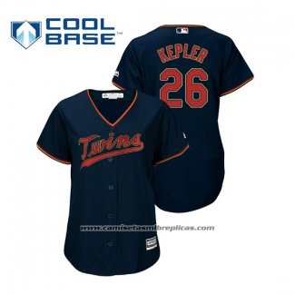 Camiseta Beisbol Mujer Minnesota Twins Max Kepler Cool Base Alterno Azul