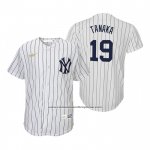 Camiseta Beisbol Nino New York Yankees Masahiro Tanaka Cooperstown Collection Primera Blanco