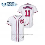Camiseta Beisbol Nino Washington Nationals Ryan Zimmerman 2019 World Series Bound Cool Base Blanco