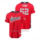 Camiseta Beisbol Hombre All Star San Diego Padres Brad Hand 2018 Home Run Derby National League Rojo